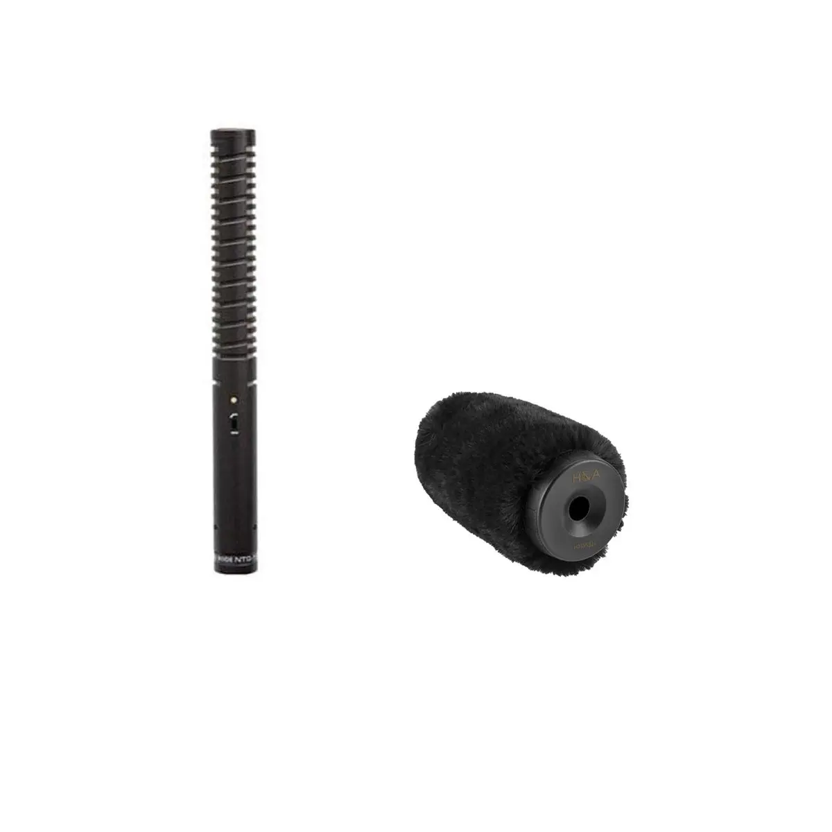 Rode NTG-1 Directional Condenser Shotgun Microphone - Lightweight, P48 Phantom Power Compatible, Wide Bandwidth Bundle with Rycote 15cm Standard Hole SGM Foam & 19mm/22mm Windscreen