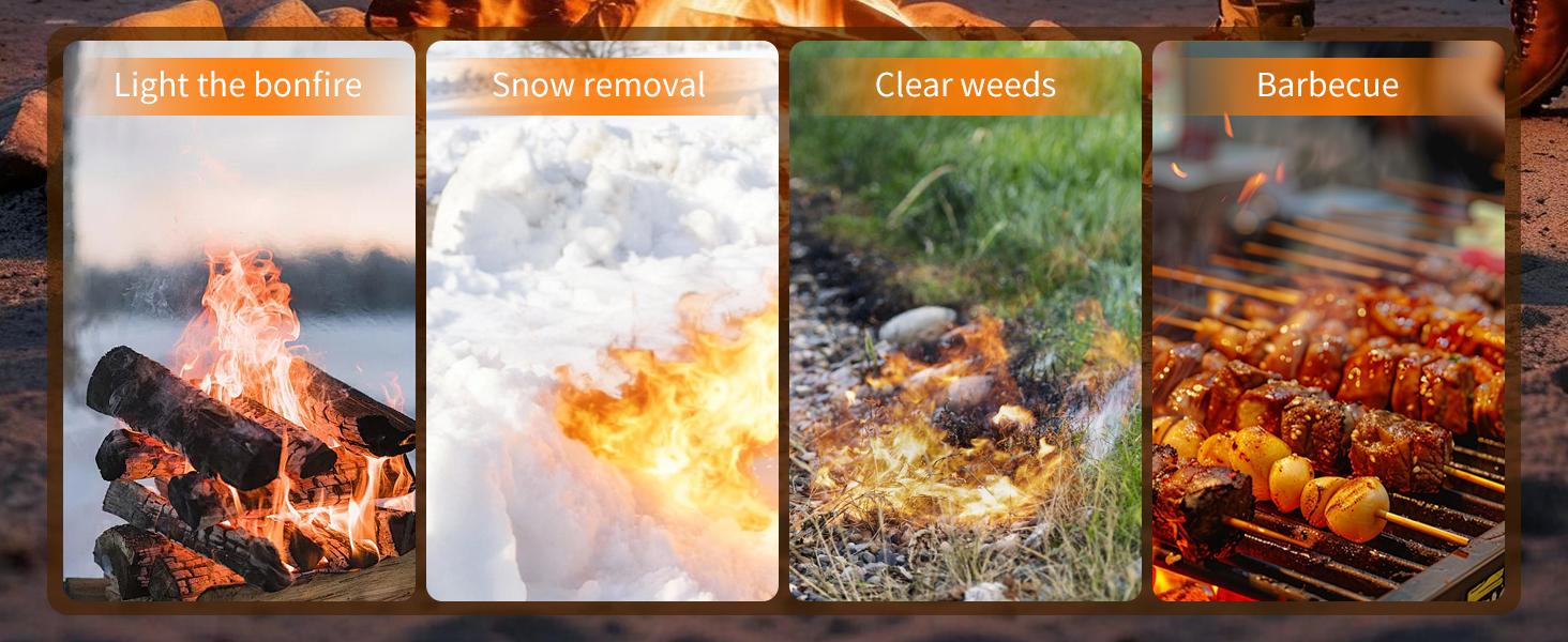 ARTFLAMM Powerful Propane Torch , Kitchen Blow Torch Gun with Adjustable Flame, Detachable Cooking Torch for Searing Steak, Camping, BBQ, Welding (Tank Not Included) ARTFLAMM Powerful Propane Torch , Kitchen Blow Torch Gun with Adjustable Flame, Detachable Cooking Torch for Searing Steak, Camping, BBQ, Welding (Tank Not Included)