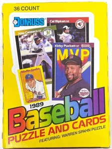 1989 Donruss Baseball Unopened Wax Box (FASC).
