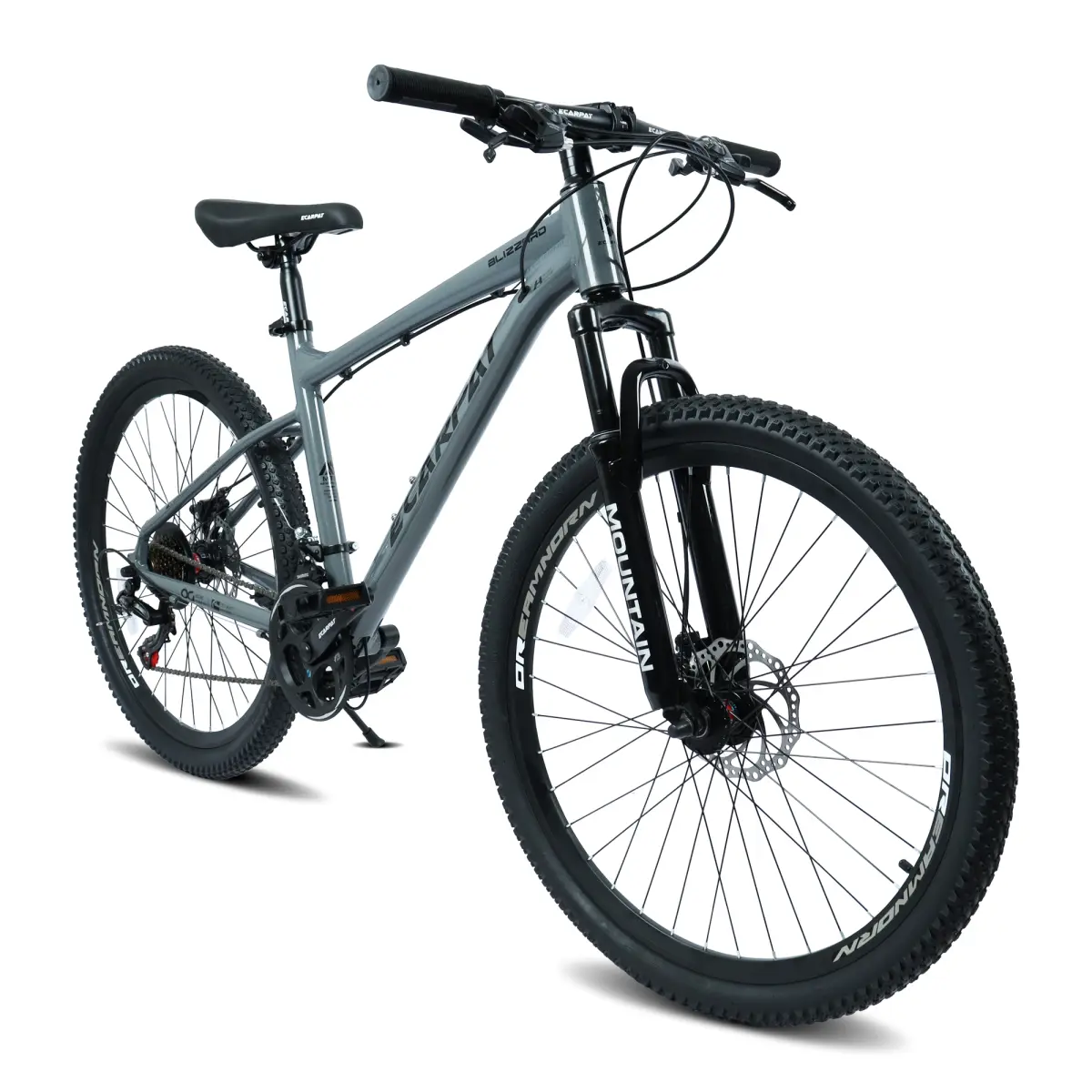 26 Inch All-Terrain Mountain Bike with Disc Brakes 21-Speed Drivetrain & Durable Carbon Steel Frame Ideal for Men and Women, Perfect for Trail Riding and Touring