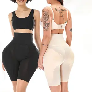 Hip Padded Underwear for Women Hip Lifting Shapewear Shorts Tummy Control Panties Butt Pads