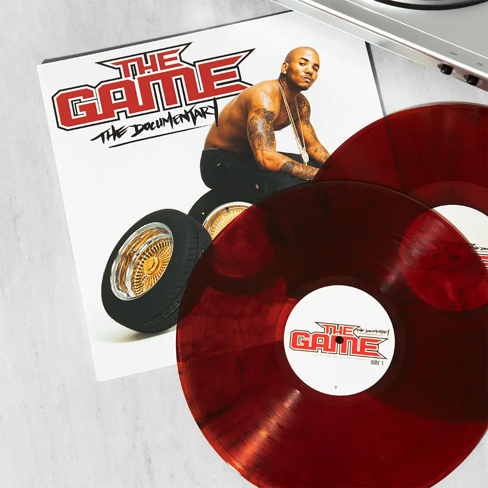 The Documentary - 20th Anniversary Limited Red Marble 2LP Special Edition Vinyl Album, Gatefold Display, Albums on Vinyl