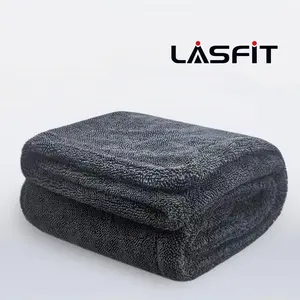 [2026 Newest] LASFIT Drying Towel Ultra Adsorbant, [13000GSM Super Absorbent] Microfiber Car Drying Towel Double Twist Pile, Extra Large