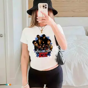 B2K Bow Wow Boys 4 Life Tour 2026 Baby Tee, Y2K R&B Concert Graphic Shirt, Retro Hip Hop Fitted Tee, Gift for Fans