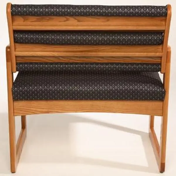 FixtureDisplays® Valley Three Seat Bariatric Chair w/Center Arms 1041974-NF