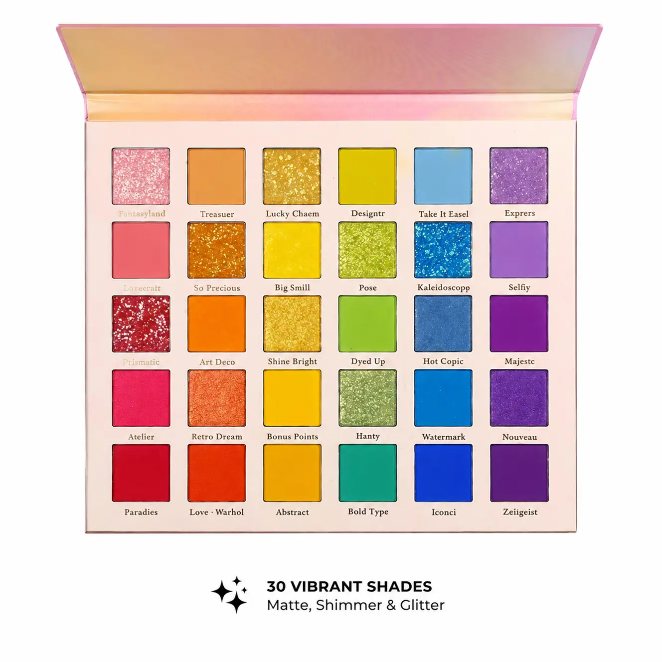 Vibrant Color Makeup Eyeshadow Palette, Affordable Eye shadow Palettes,Highly Pigmented Waterproof Eyeshadow,Duochrome Palette Cosmetic Shimmering Eyeshadow Palette Beauty Eyeshadows