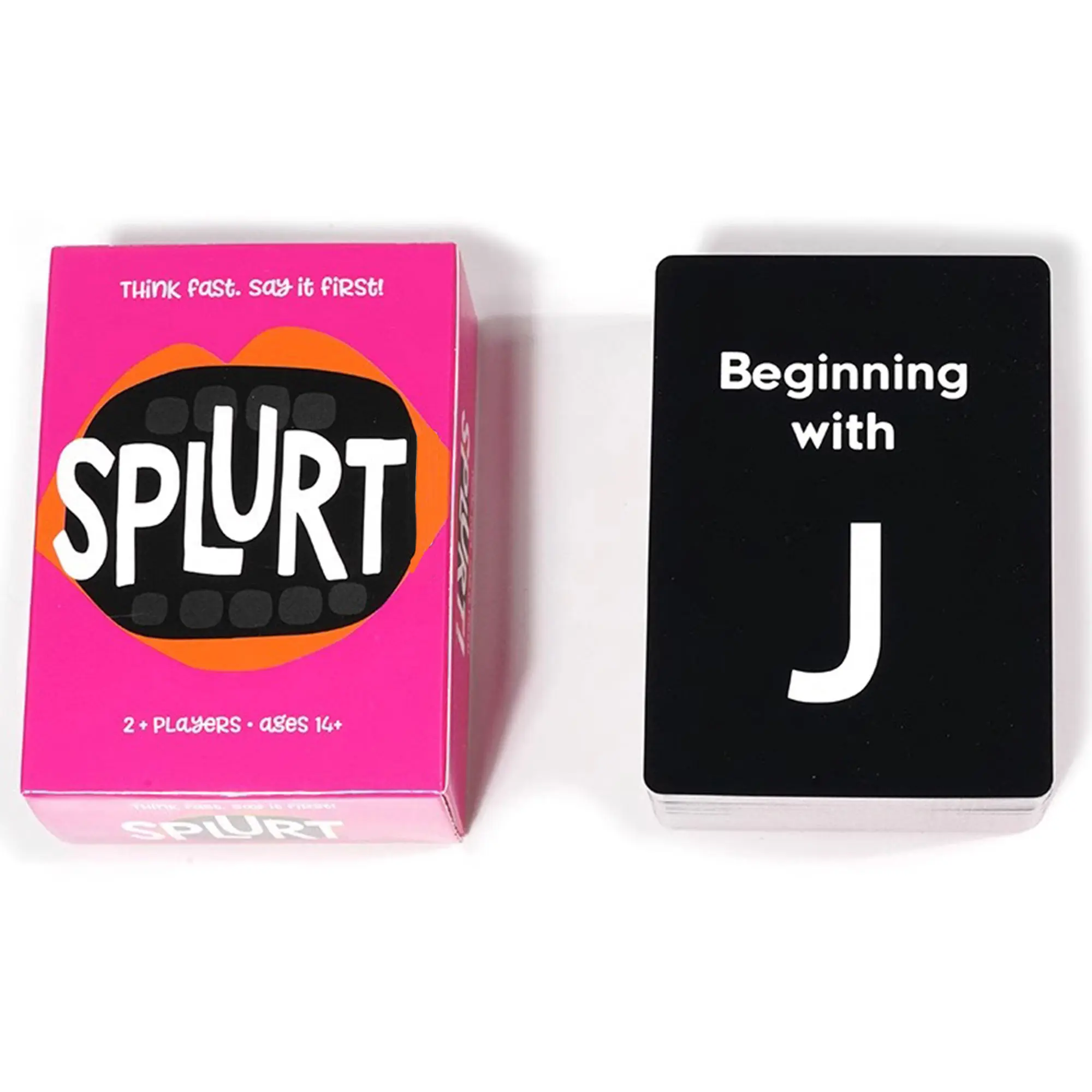 Fast-Thinking Phrase Race Card Game - Quick-Play Party Game for Family & Friends Gatherings, Paper Cards for Ages 14+, Bond Over Speed and Humor