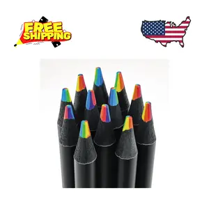 Easter Basket Stuffers for Teens - 12 Rainbow Colored Pencils