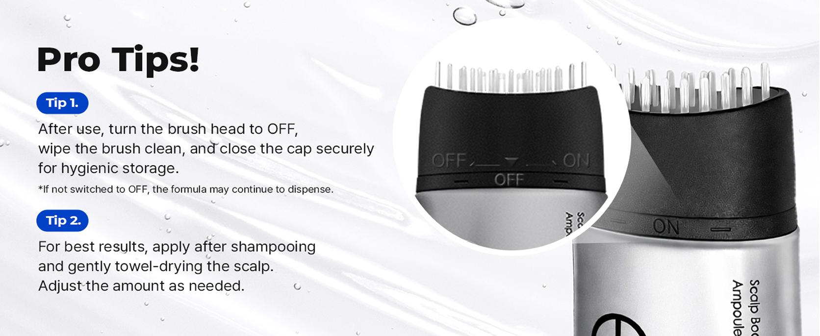 EPAIS Scalp Boosting Ampoule Jumbo Size 5.07 fl oz with Comb Brush Applicator for Reduced Hair Loss & Shedding Daily Haircare Enhances Growth