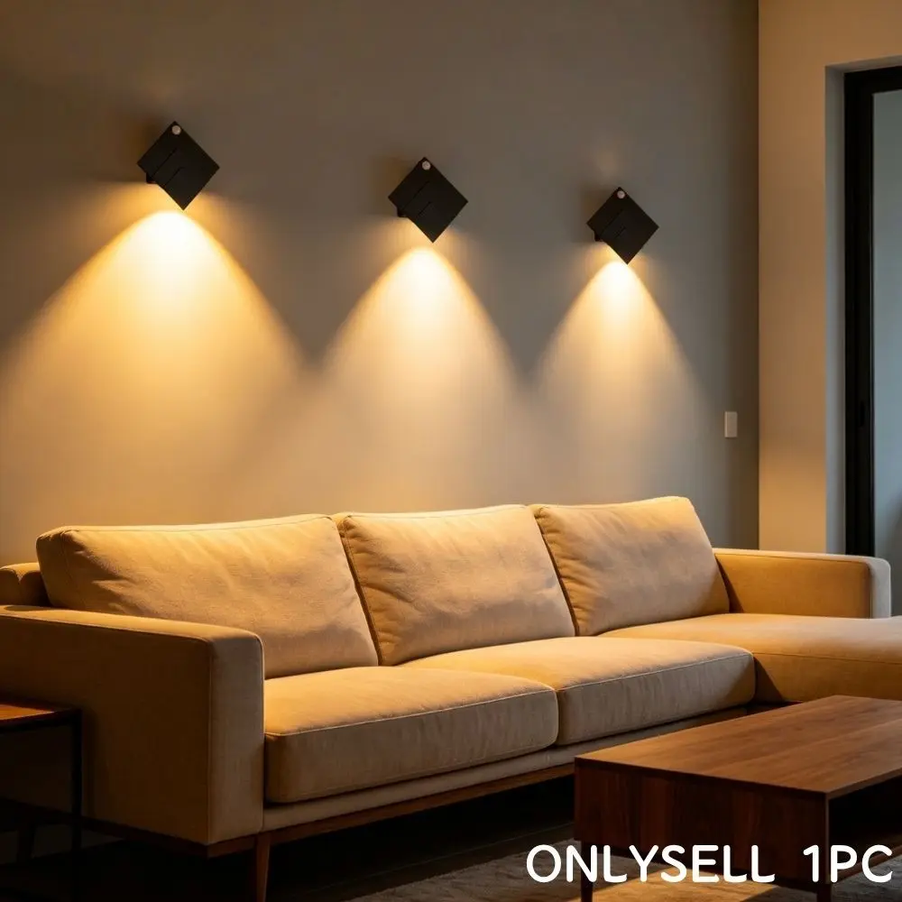 Modern Minimalist Rhombus LED Wall Light, LED Wall Sconce, Nordic Geometric Decor Lamp, Ambient Mood Lighting for Living Room, Bedroom, Hallway