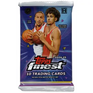 2024-25 Topps Finest Basketball Hobby Pack (10 Cards)