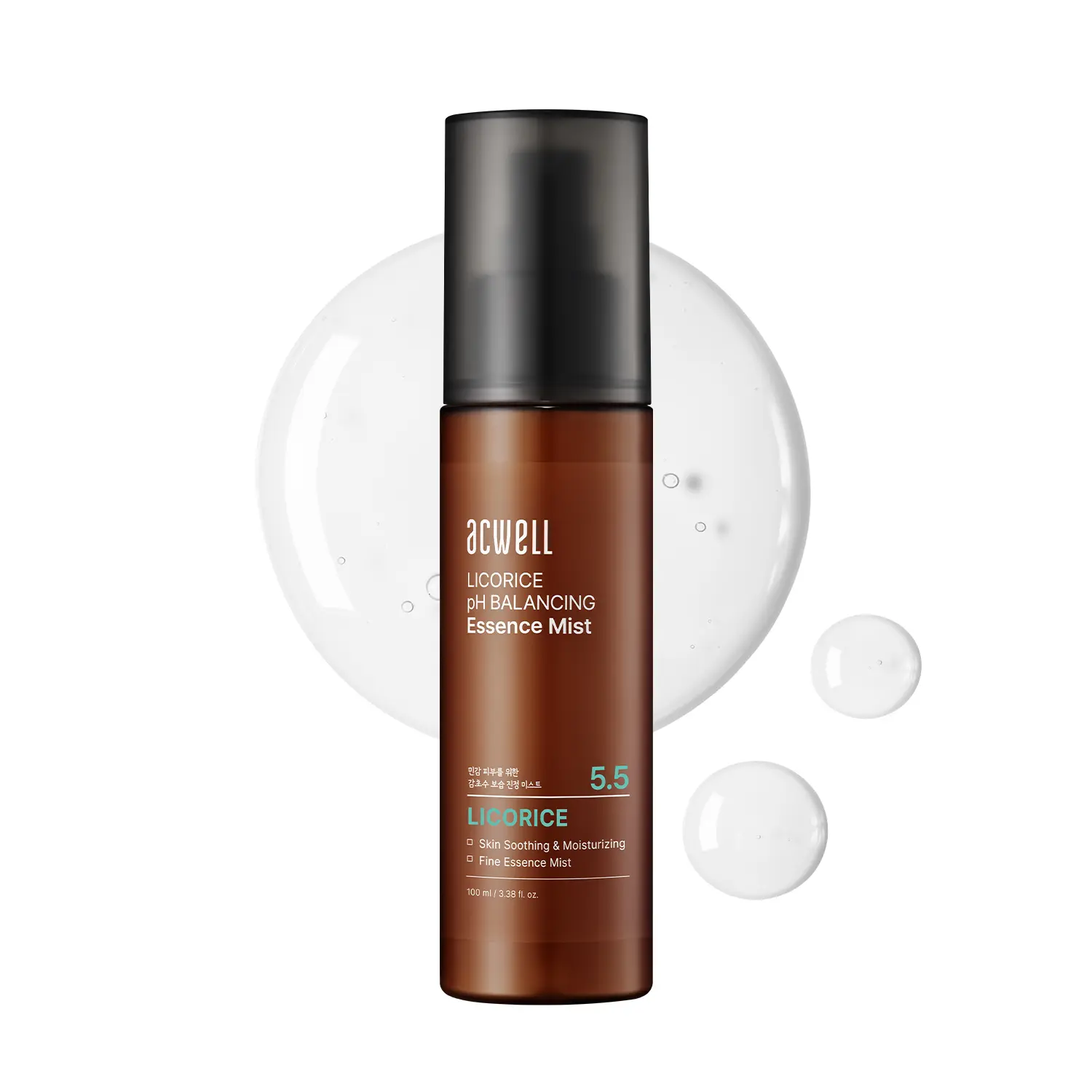 ACWELL Licorice pH Balancing Essence Hydrating Face Mist 3.38 fl.oz.