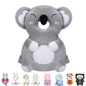 Baby Head Protector Backpack – Toddler Safety Cushion for Crawling & Walking, Soft Anti-Fall Pillow Harness, Koala Design Infant Protection Backpack, Essential Safety Gear for Babies 6-24 Months