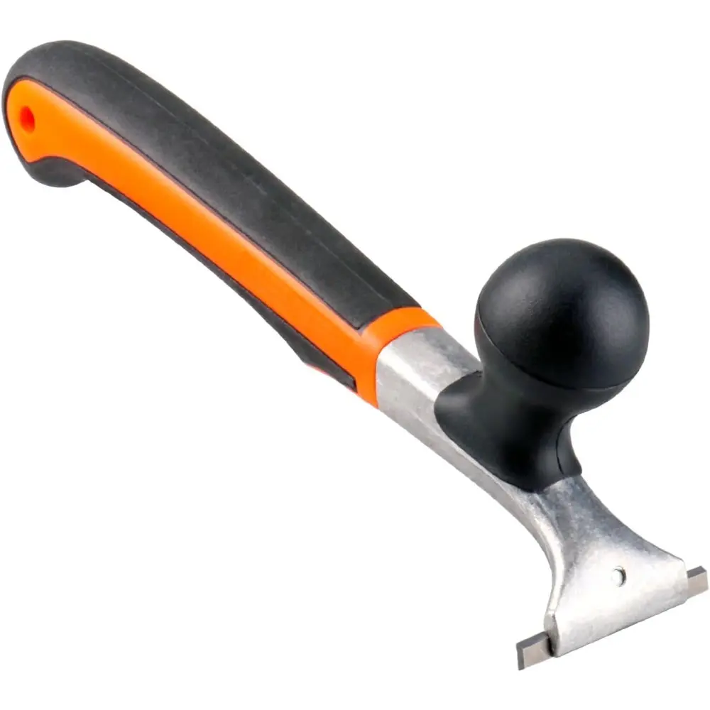 Ergonomic Carbide Scraper Blade Tool - 2.5 in Multi-Purpose Home Care Squeegee for Glue, Varnish Removal, Paint, Resin, Dry Glaze