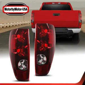 【Spring Glow Up】Tail Lights Fit For 2004-2012 Chevy Colorado GMC Canyon Rear Brake Lamps Pair  Lamps Replacement Set