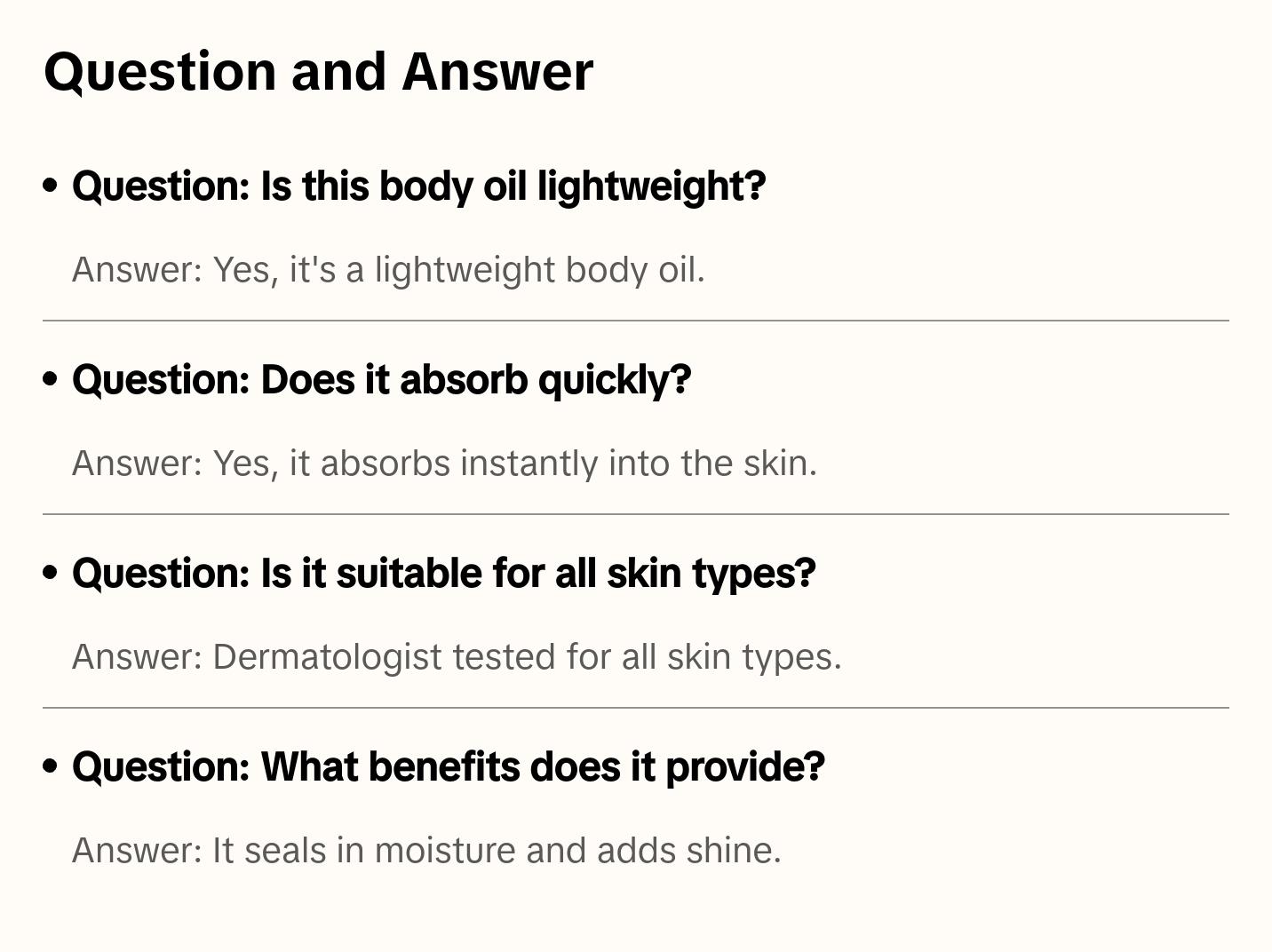 Vitamin C & Neroli Dry Body Oil