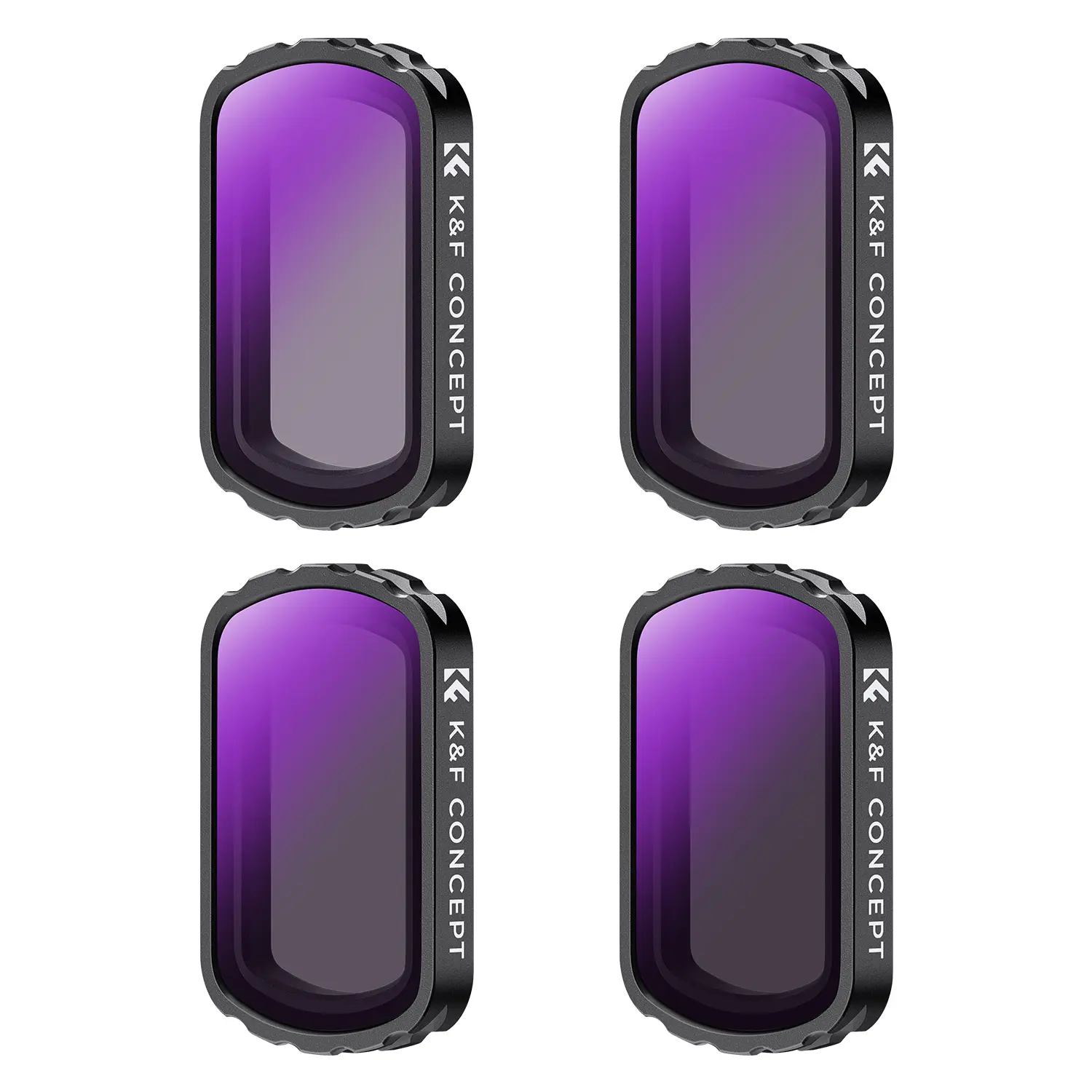 【K&F CONCEPT】Magnetic ND Filter Kit for DJI Osmo Pocket 3 Creator Combo -4-Pack (ND4+ND8+ND16+ND32), Optical Glass/HD/Multi-Coated Filters
