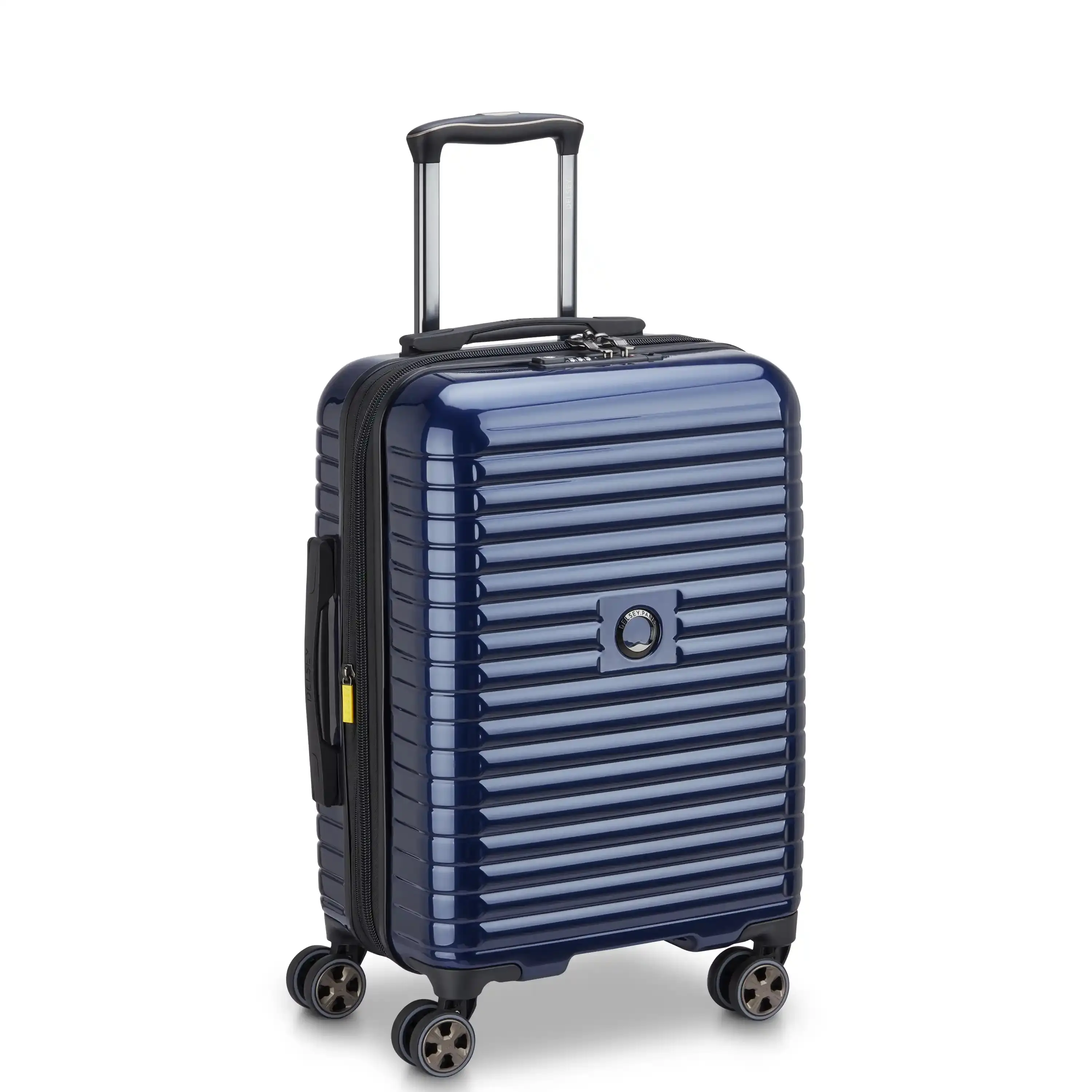 DELSEY Paris Cruise 3.0 Expandable Spinner Wheelie Carry-On Plus - Lightweight High-Durability Rollable TSA-Approved Luggage with Integrated Luggage Locks, Wheelie Carry-On Luggage