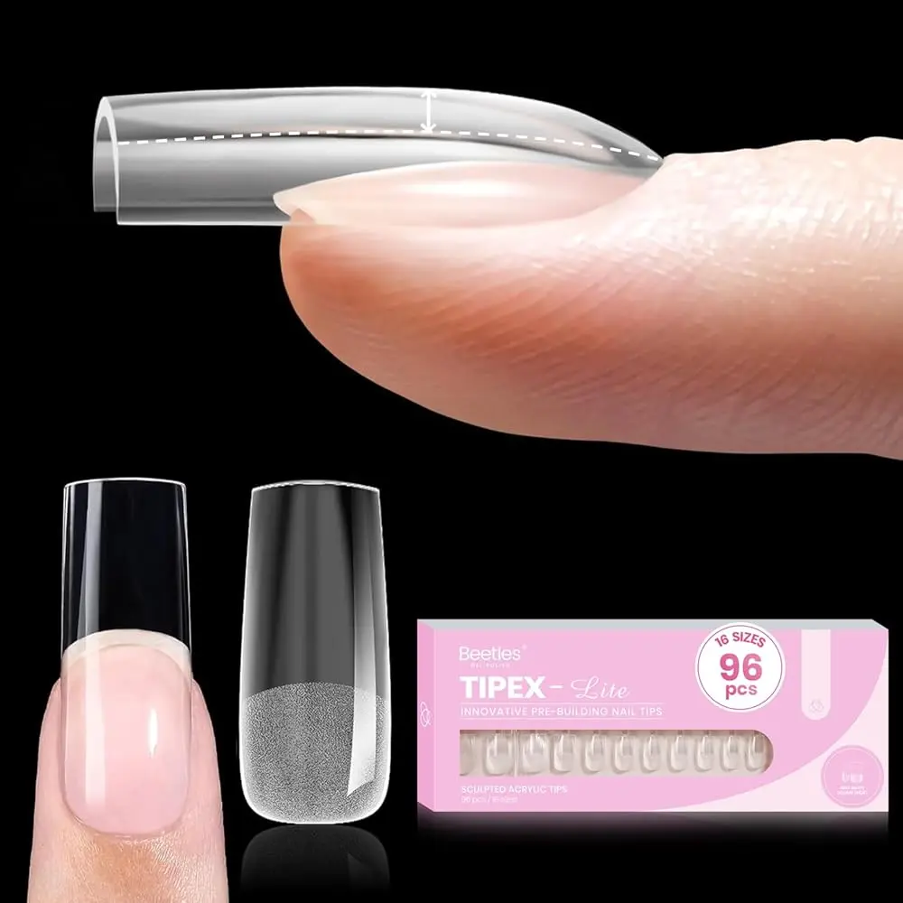 【Only Tips】96PCS Medium Square