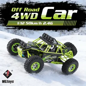 1:12 Scale All Terrain RC Car, Maximum kph over 50kph. -----4x4 High Speed  RC Truck, 2.4Ghz Remote Control Truck with 1 Batteriey, Off-Road Monster Truck
