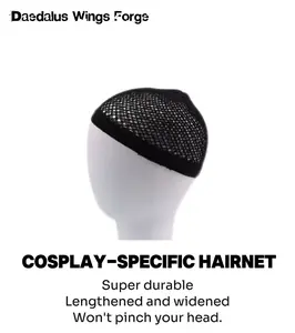 TikTok Creators & Cosplayers! This Wig Net Keeps Your Look On Point Wig Cap Synthetic Hair Extension