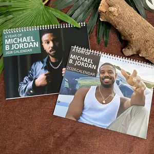 New Michael B Jordan 2026/2027 Calendar, Gift For Fans