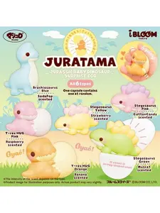 iBloom Squishy JURATAMA Jurassic Baby Dinosaur Surprise Egg Blind Box Kawaii Soft Scented Slow Rising Stress Relief