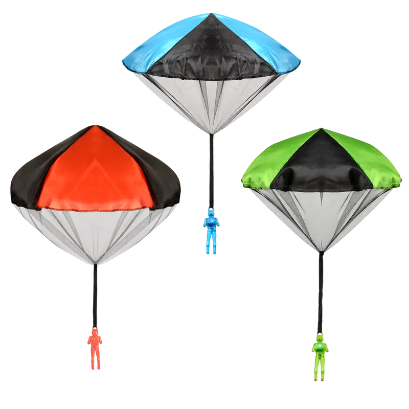 Flashing Light-Up Tangle Free Toy Parachute
