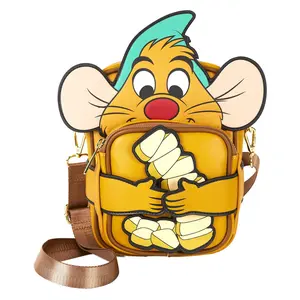 Loungefly Disney Cinderella 75th Anniversary Gus Gus Crossbuddies® Cosplay Crossbody Bag With Coin Bag