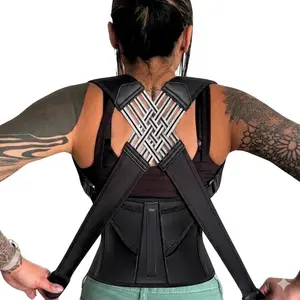 Adjustable Posture Corrector Back Brace Shoulder Straightener with Shoulder Support Relieve Back Neck and Shoulder Pain for Men and Women Shoulder Brace for Back and Spine Alignment