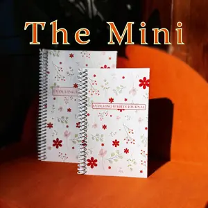 Mini Evolving Habits Spiral Journal 84 Customizable Pages for Mindful Habit Tracking - Achieve any goal Interactive Notebook