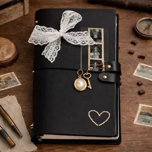 Travel Journal Vintage Notebook Retro Leather Standard Size Notepad