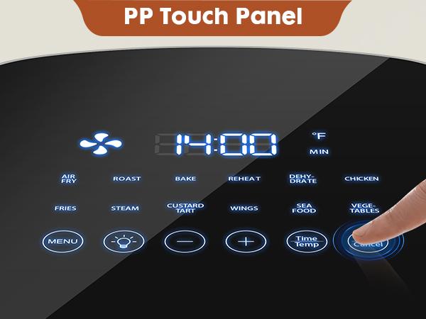 12-in-1 Air Fryer 6.34 QT with Dishwasher Safe Parts — Roast, Crisp, Reheat & Dehydrate | Includes 20 Healthy Recipes 12-in-1 Air Fryer 6.34 QT with Dishwasher Safe Parts — Roast, Crisp, Reheat & Dehydrate | Includes 20 Healthy Recipes