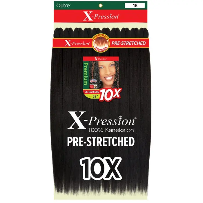 Outre X-Pression Premium Braid - PRE-STRETCHED BRAID 52" 10X