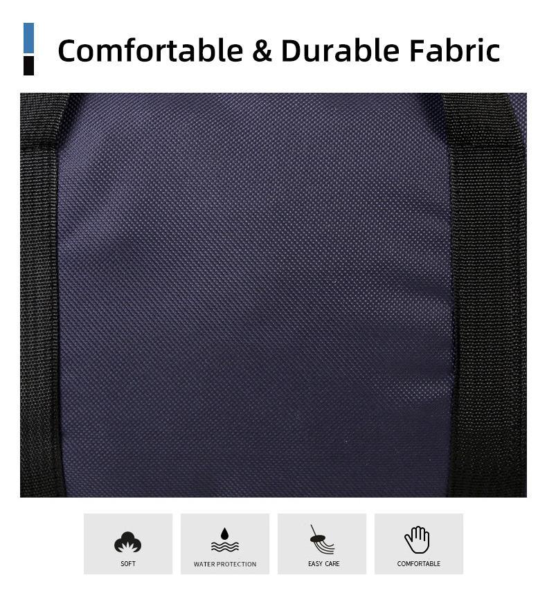 Waterproof Duffle Bag - Large Travel Duffel with Separate Shoe Storage, Lightweight Foldable Design for Workouts Hiking Business Trips Sports Backpack