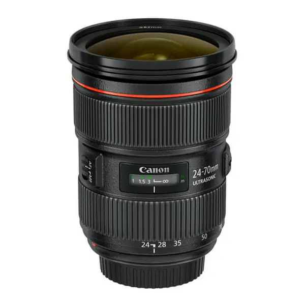 Canon EF 24-70mm f/2.8L II USM Camera Lens, APS-C Compatible, Auto/Manual Focus, Bokeh Effect, Super UD Glass Standard Zoom Lens, Luxury, 35Mm Film