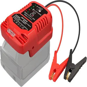 Car Jumper Starters Adapter | for Milwaukee for M18 Battery | 11AWG Cable Convert to Jumper Starter Automotive Booster | Jump kit Cable for Car Batteries | (NO Battery)