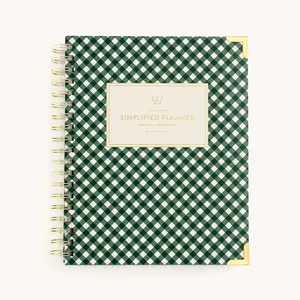 2026 Spiral Weekly Simplified Planner - Camp Gingham