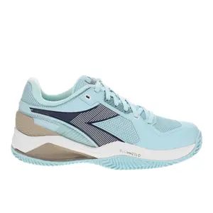 diadora Womens Blushield Torneo 3 Clay Tennis Sneakers Shoes Casual - Blue
