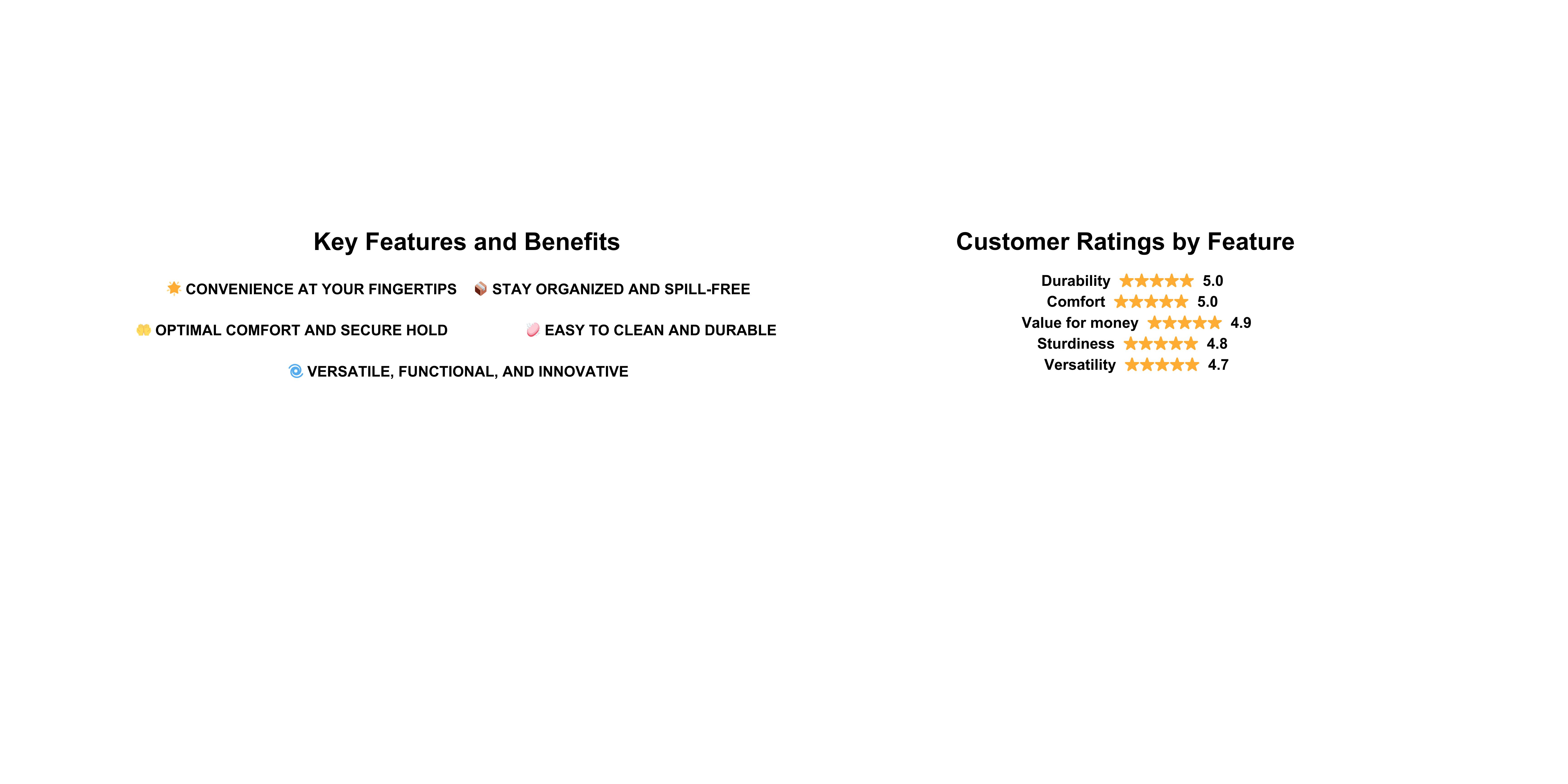 TabCouchCaddy - Couch Cup Holder Tray & Tablet Pillow Stand - Bed, Couch Caddy, Sofa, RV & Car - Holds Drinks, Snacks, Remotes, Phones, Tablet - iPad, Galaxy Tab Compatible | Bed Cup Holder (Black)