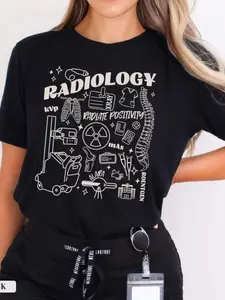 Xray Tech Shirt, Rad Tech Shirt, Rad Tech Tshirt, Radiology Tshirt, Xray Tech Tshirts, Xray Tech Gift, Radiology Shirt, Rad Tech Gift,100% Cotton Oversized Short Sleeve Classic Heavy Cotton T Shirt Printed Graphic Tee Women's Casual Short-Sleeved Top