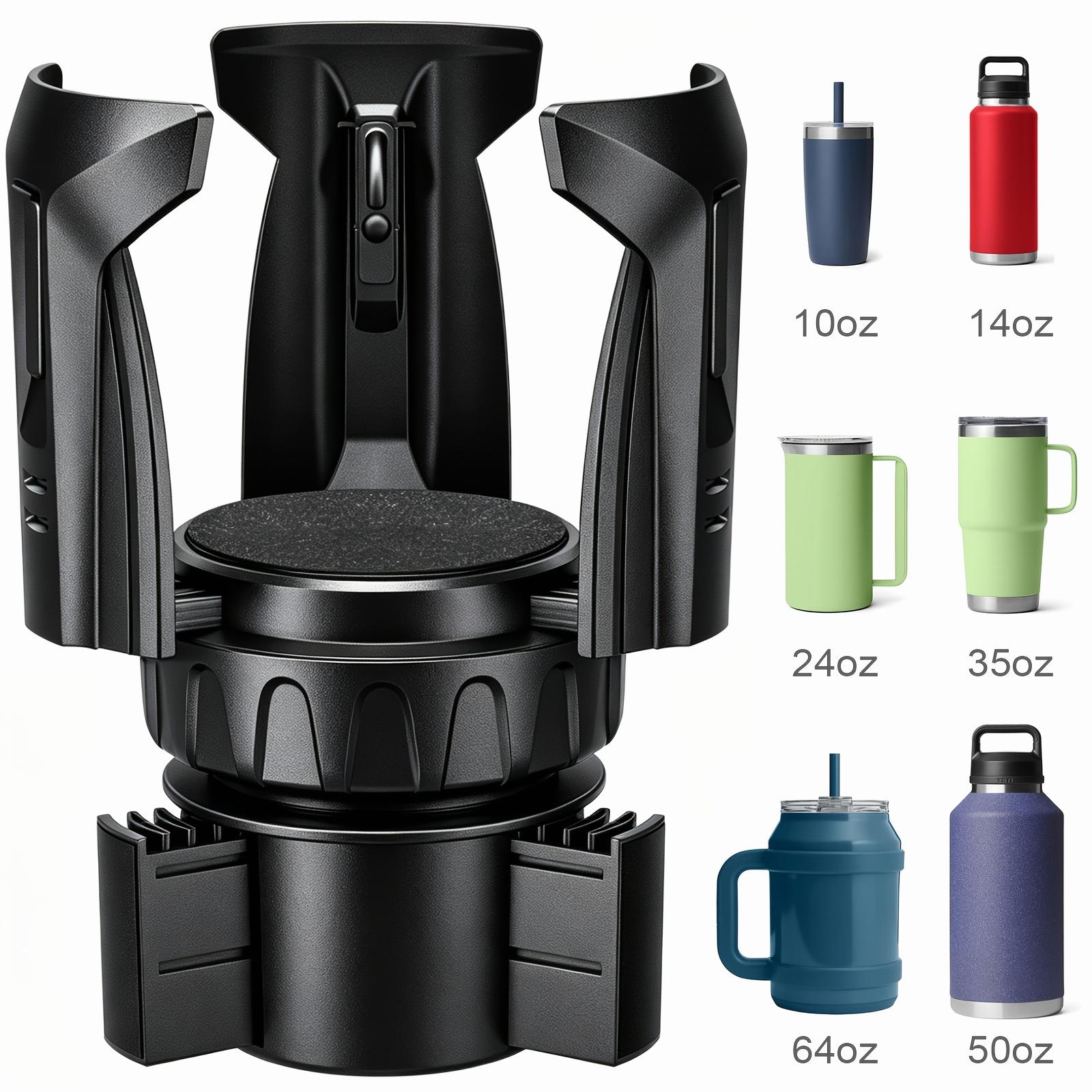 Automatic Car Cup Holder Extender, Suitable for 10-64oz Travel Thermos Flasks And Water Bottles, Various Types Of Water Bottles, Adjustable Cup Holder Base, Car Cup Holder.