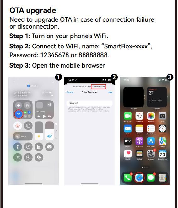 2026 Car Mounted Wireless CarPlay & Android Auto Adapter for Wired to Wireless Conversion 3X Faster Data Transfer Universal Compatibility iOS & Android Car Play Dongle Car Chargers