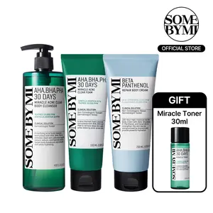 [SOME BY MI] Face to Body Shower Routine Set – Cleanse, Calm and Moisturize for Balanced Clear Skin – Korean Skin Care
