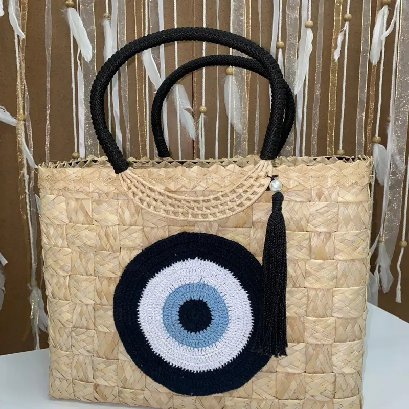 Black Evil Eye Handbag