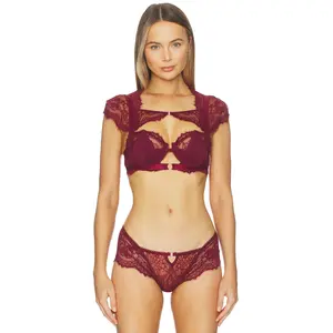 Thistle and Spire Daphne Bra in Burgundy