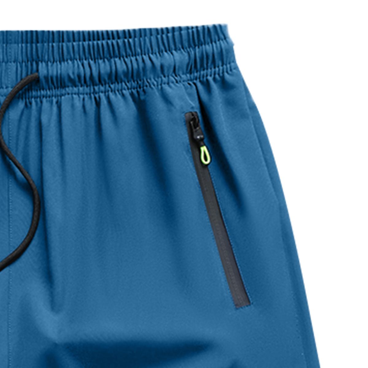 Men’s Casual Shorts — Zipper Pockets, Stretch Fabric, Lightning Stripes, Vertical Ribbed Details, Preppy Fitness Style, Perfect for Spring/Summer Men’s Casual Shorts — Zipper Pockets, Stretch Fabric, Lightning Stripes, Vertical Ribbed Details, Preppy Fitness Style, Perfect for Spring/Summer