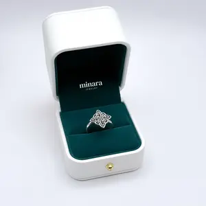 MINARA 950 Silver ''NUDO DE BRUJA'' Adjustable Ring