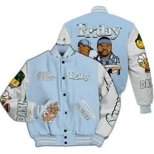 Forget Me Not 4s Shirt, Friday Sneaker Stress Style All Over Print, High-Quality Baseball Jacket with Ribbed Cuffs