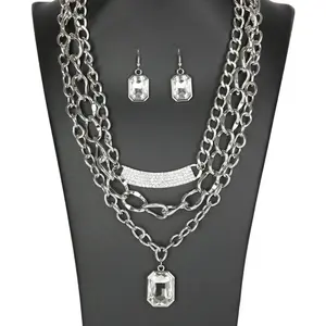 The Stacy signature, Paparazzi accessory necklace and earrings set costume  jewelry.